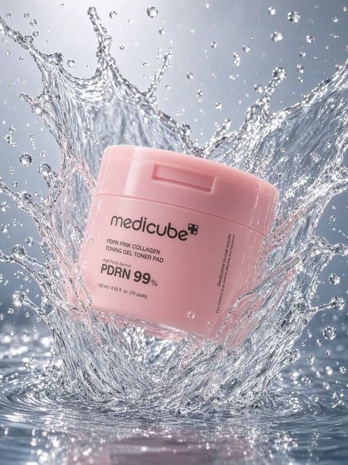 Medicube PDRN Pink Collagen Toning Gel Toner Pad 120ml (70 pads)